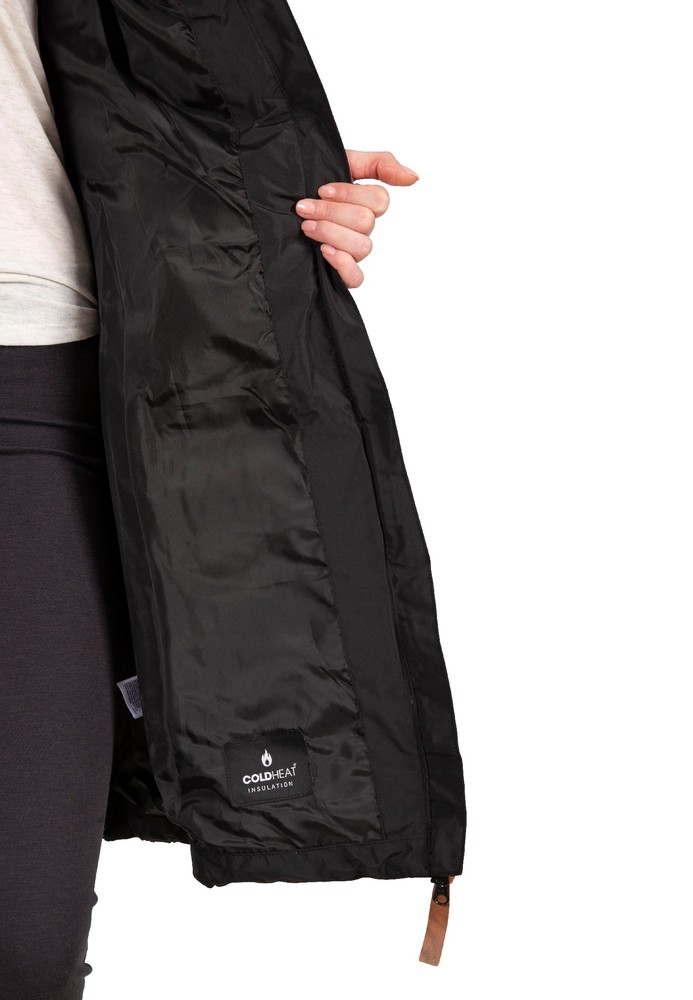 TrespassDamenJackeAudrey-FemaleCasualJacketBlack-XL