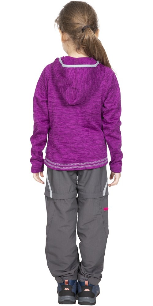 TrespassKinderFleecejackeFleecepulloverGoodness-GirlsFleeceAt200PurpleOrchidMarl-1112