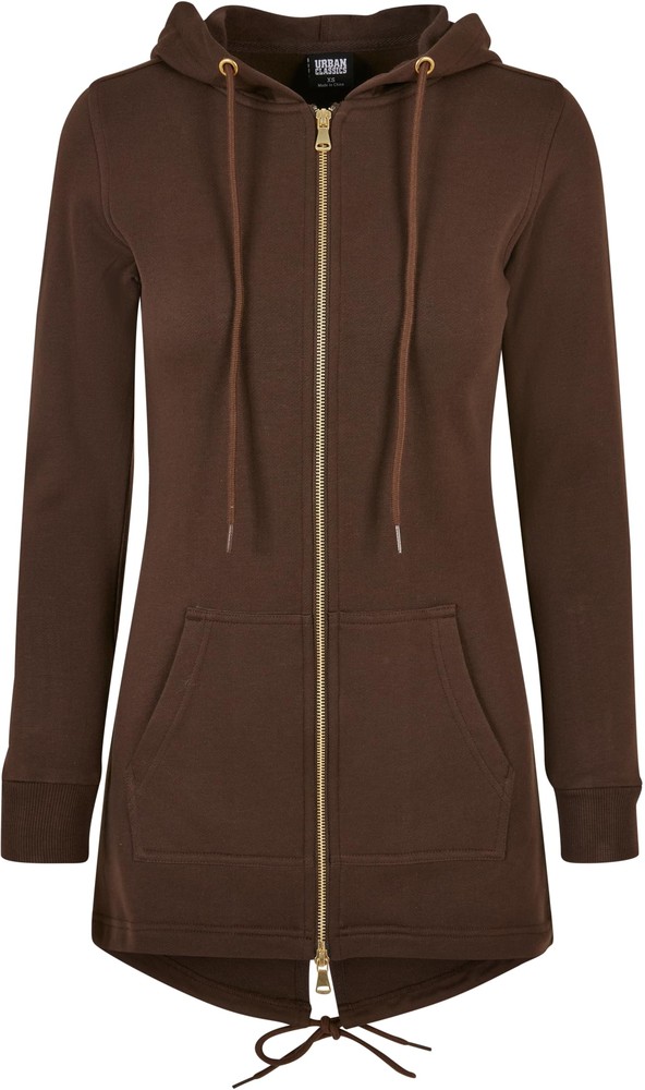 UrbanClassicsDamenJackeLadiesSweatParkaBrown-3XL