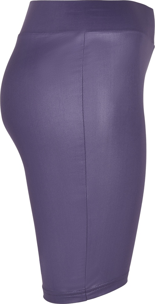 UrbanClassicsDamenShortsLadiesImitationLCycleShortsDarkduskviolet-3XL