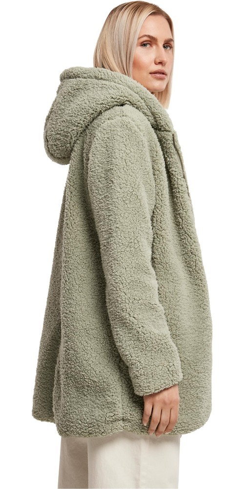 UrbanClassicsDamenLadiesSherpaJacketSoftsalvia-3XL