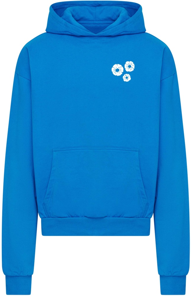 MisterTeeBoldFlowersHeavyCottonBoxHoodyMT4022