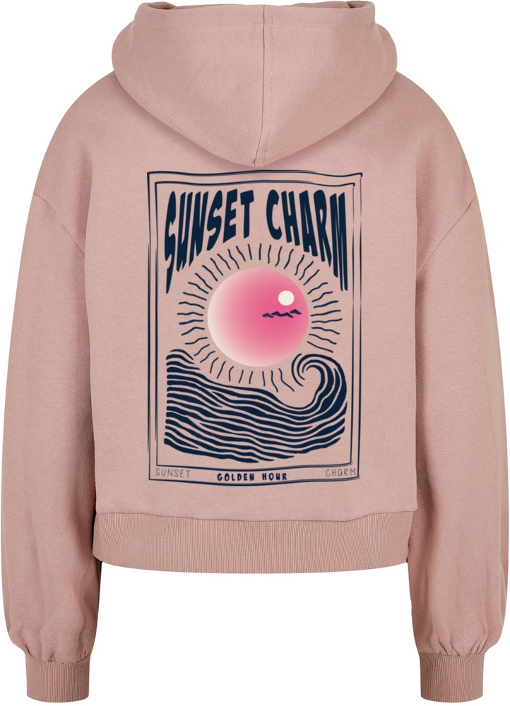 MerchcodeDamenLadiesSunsetCharmOversizedHoodyMP0008531Duskrose-3XL