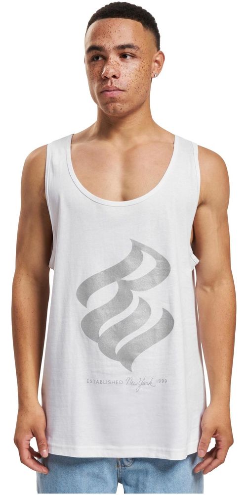 RocawearBasicTanktopRWTT002TWhiteSilver-3XL