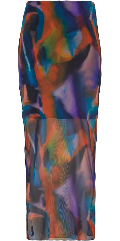 UrbanClassicsDamenLadiesAOPMeshTubeSkirtTB6889