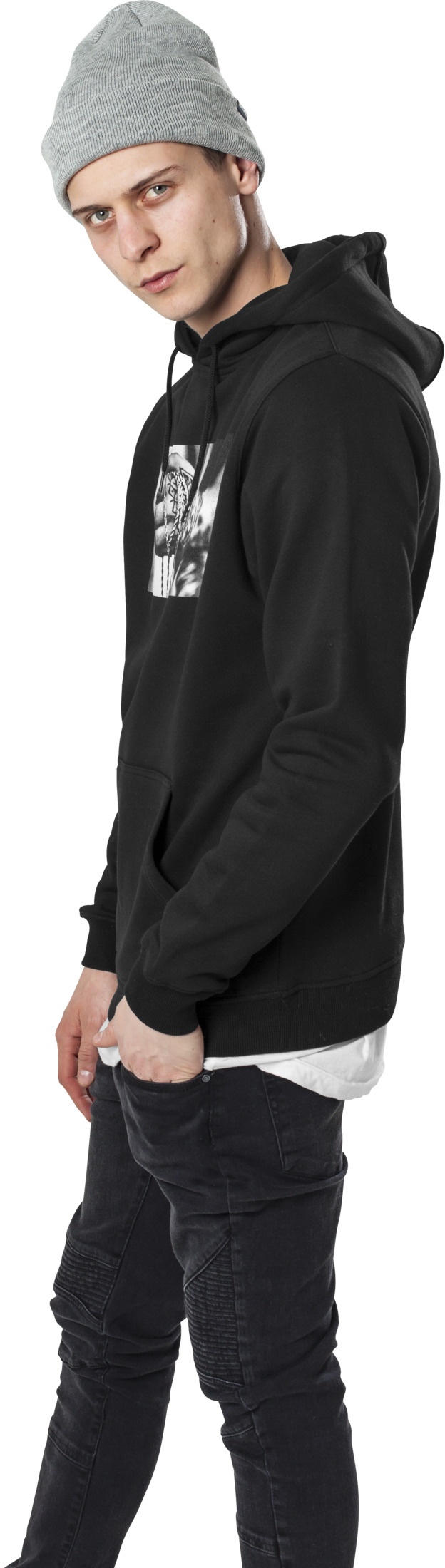 MisterTeeHoodiePray20HoodyBlack-3XL