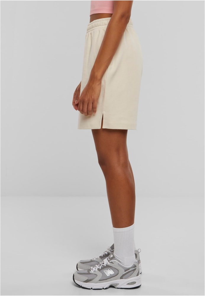 UrbanClassicsDamenLadiesOrganicTerryBermudaPantsTB6209Whitesand-3XL