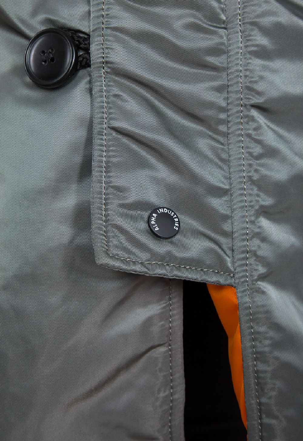 AlphaIndustriesDamenJackeLongFishtailWomenVintageGreen-XS