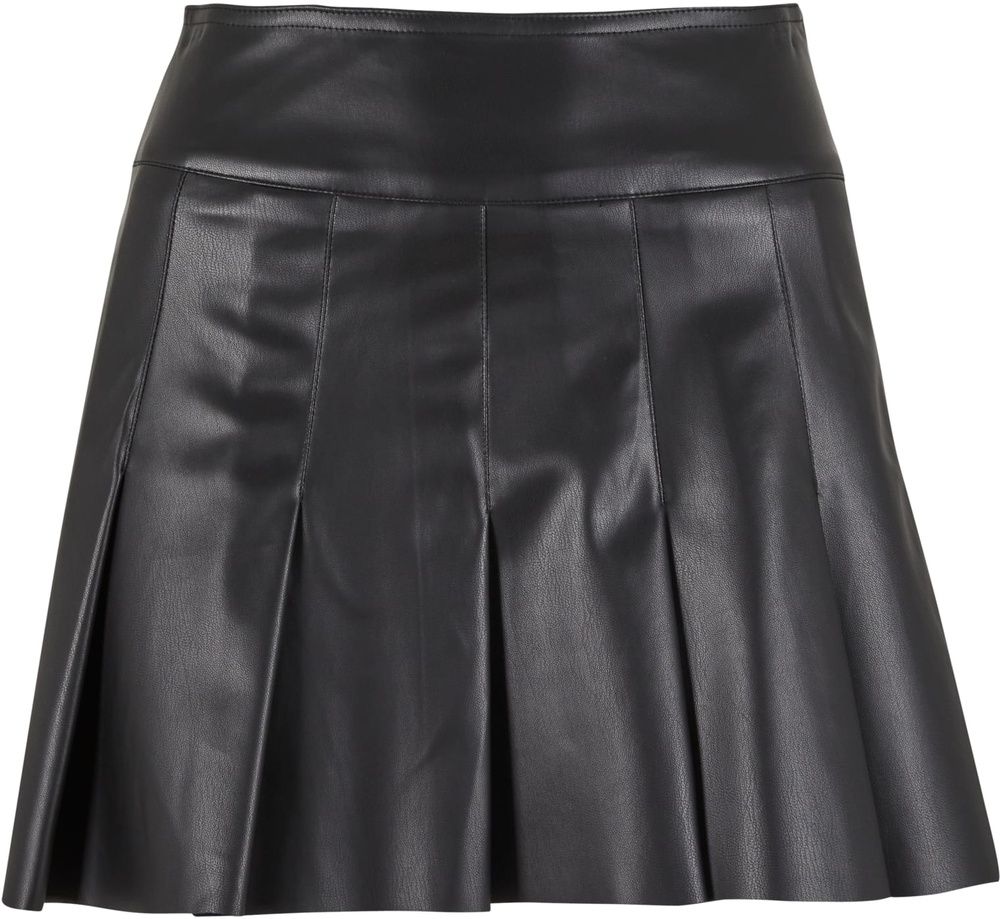 UrbanClassicsDamenLadiesSyntheticLeatherPleatedSkirtTB7059