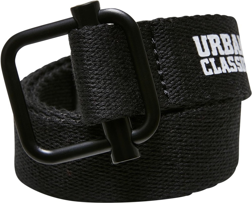 UrbanClassicsJungenGrtelIndustrialCanvasBeltKids2-PackBlackBlue