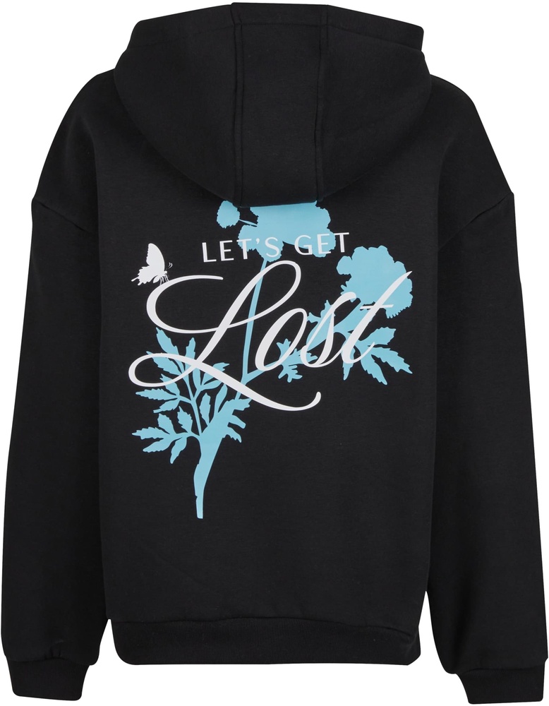 MissTeeDamenLostFlowersLadiesFluffyHoodyMST216