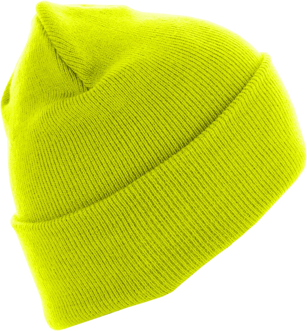 MSTRDSBeanieBeanieBasicFlapLongVersionNeonyellow