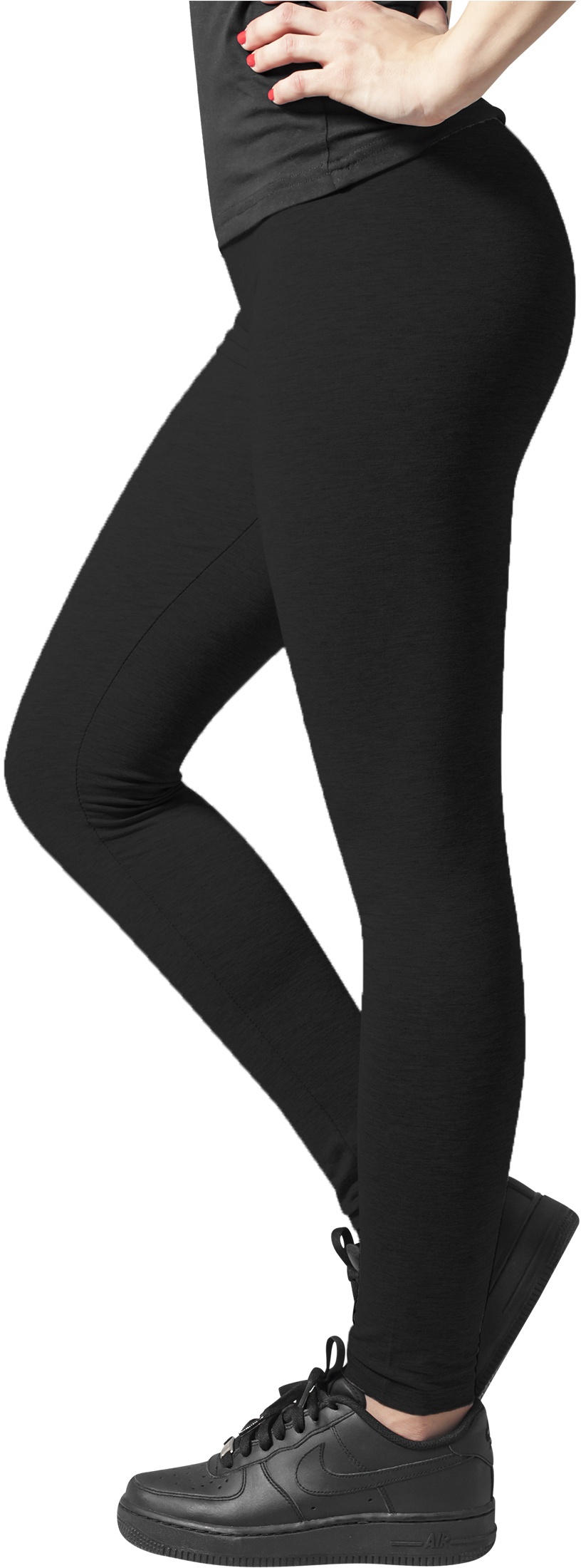 UrbanClassicsDamenLeggingsLadiesJerseyLeggingsBlack
