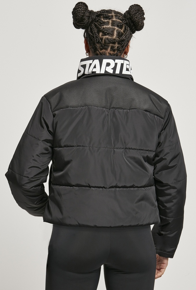 StarterBlackLabelDamenJackeLadiesLogoPufferJacketBlack