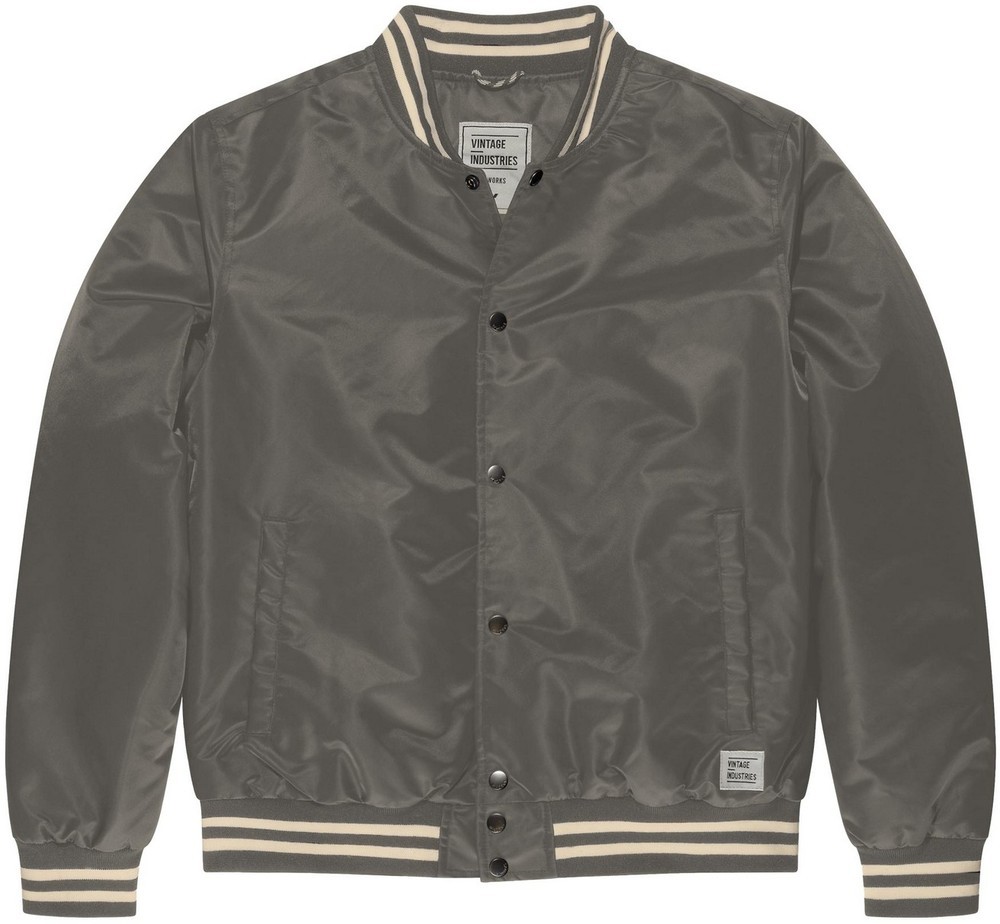 VintageIndustriesBlousonChapmanJacketStormGrey-S