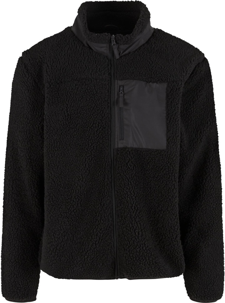 UrbanClassicsTeddyJacketWithStandUpCollarTB7260