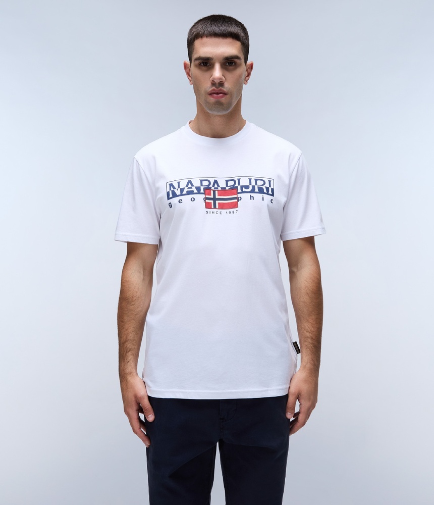 NapapijriSweatshirtS-AylmerNP0A4HTOBrightWhite-XS