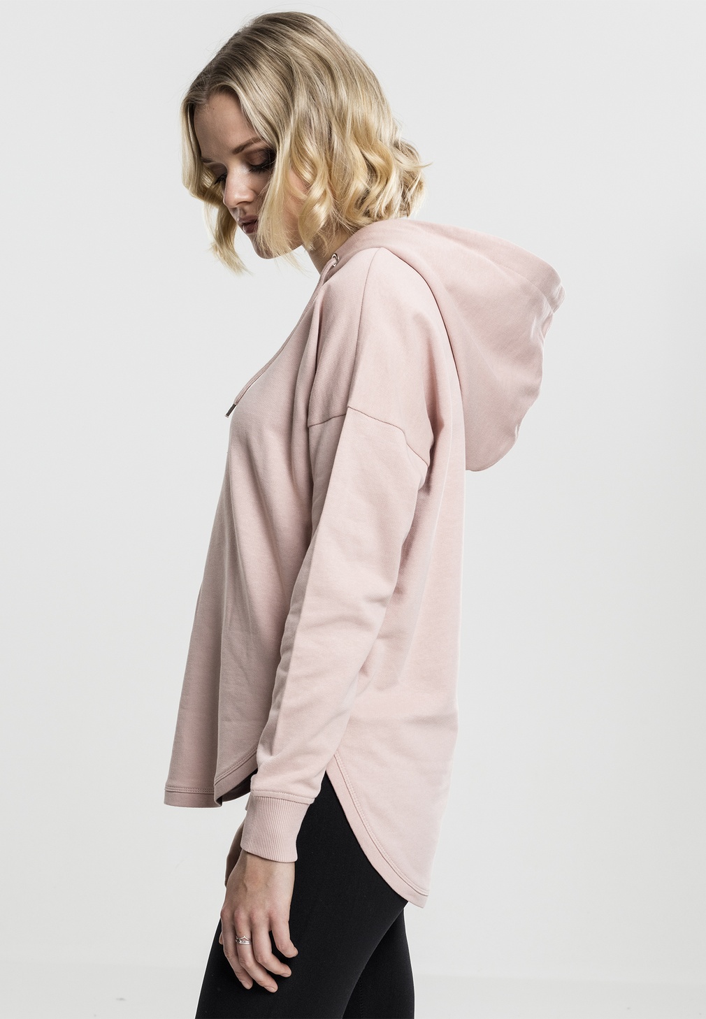 UrbanClassicsDamenHoodieLadiesOversizedTerryHoodyBlack-L