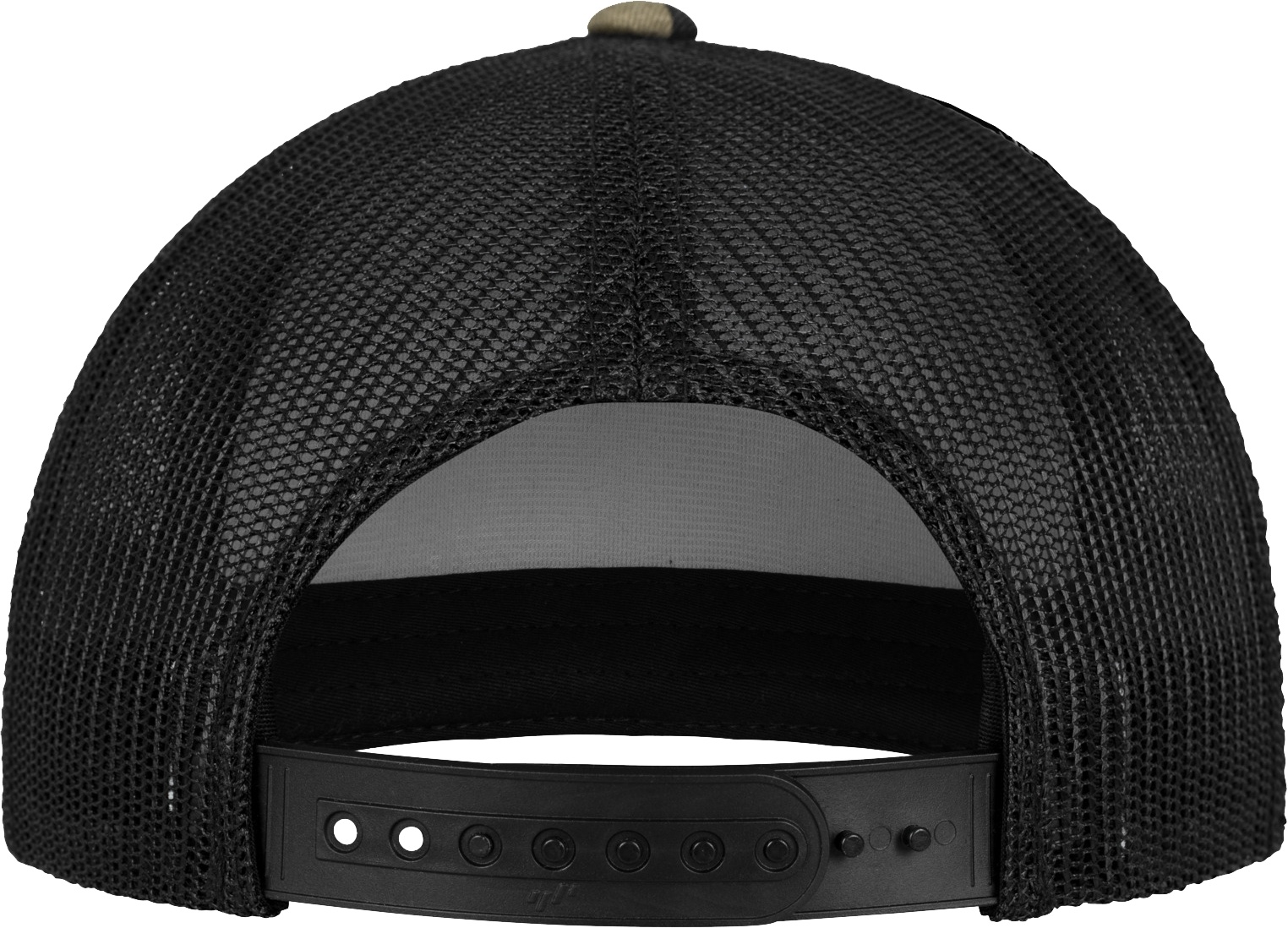 YUPOONGIncCapCamoTruckerCapinWoodland-Black