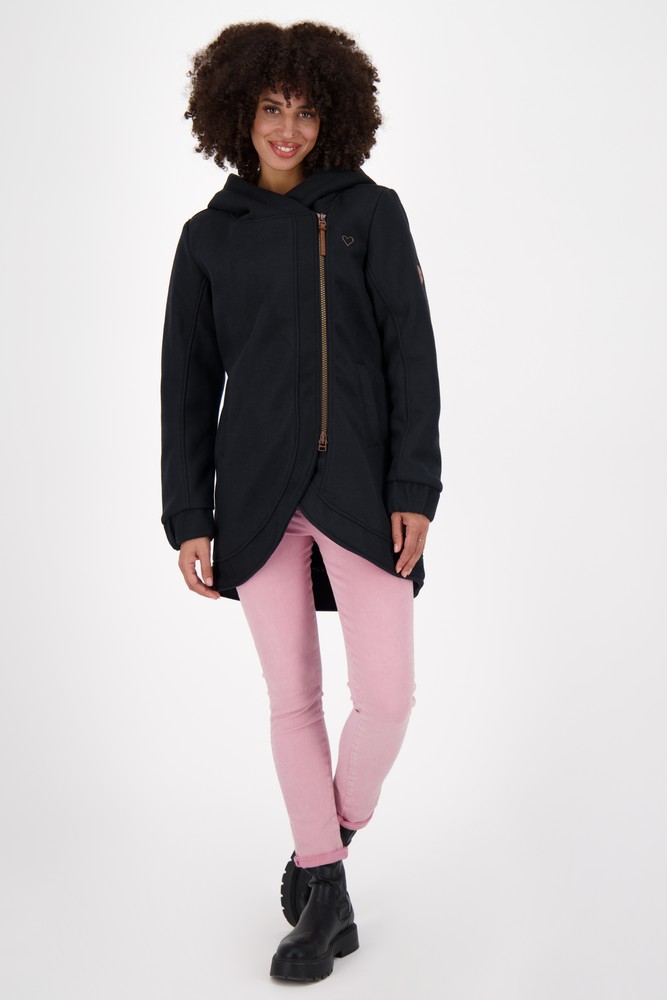 AlifeKickinDamenParkaJackeCarlottaAKJCoatMoonless-2XL