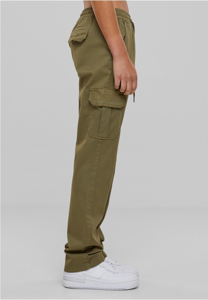 UrbanClassicsDamenLadiesHighWaistTwillCargoPantsTB6158Tiniolive-3XL