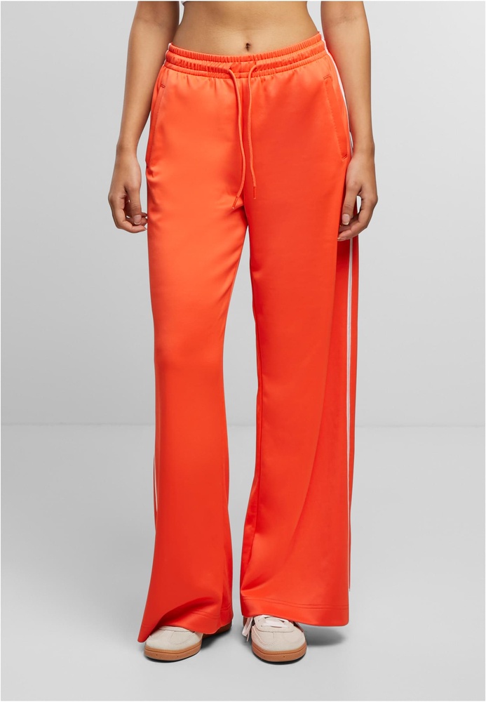 UrbanClassicsDamenLadiesWideLegTrackPantsTB7136Signalred-3XL