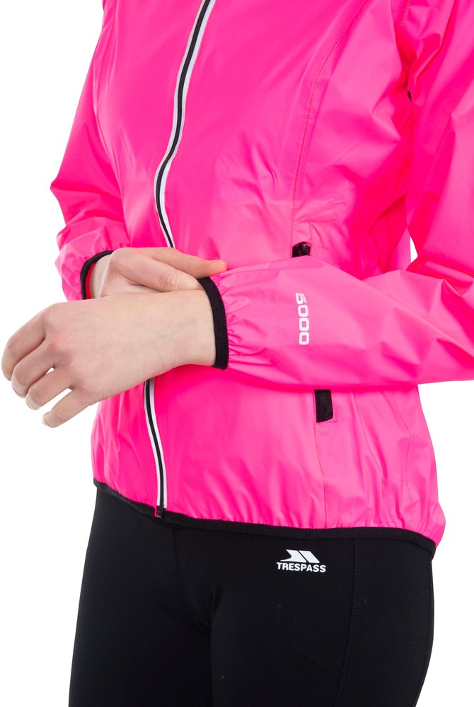 TrespassDamenRegenjackeBeaming-FemaleActivePackawayJacketHiVisibilityPink