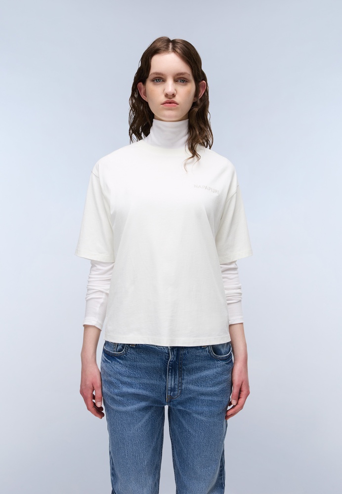 NapapijriDamenT-ShirtS-CampidoSsWNP0A88X8WhiteHeron-XXS