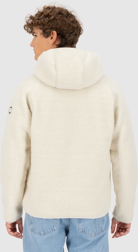 AlifeKickinSweatjackeHaraldAKGTeddyHoodedSweatJacket31039-9999Chalk-L