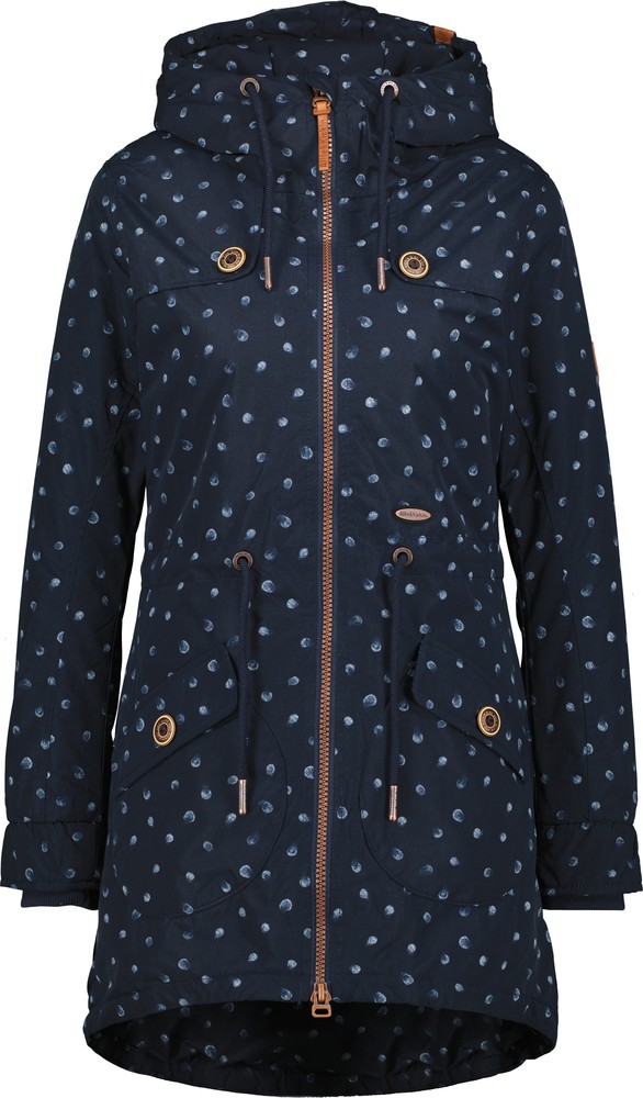 AlifeKickinDamenParkaJackeCharlotteAKBCoatMarine-2XL