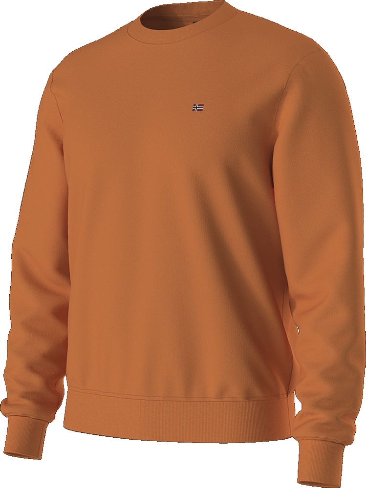 NapapijriPulloverBalisCrew1NP0A4FQWOrangePumpkinA68-XS
