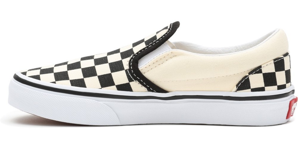 VansYouthUnisexKidsLifestyleClassicFTWSneakerUyClassicSlip-OnCheckerboardBlackWht