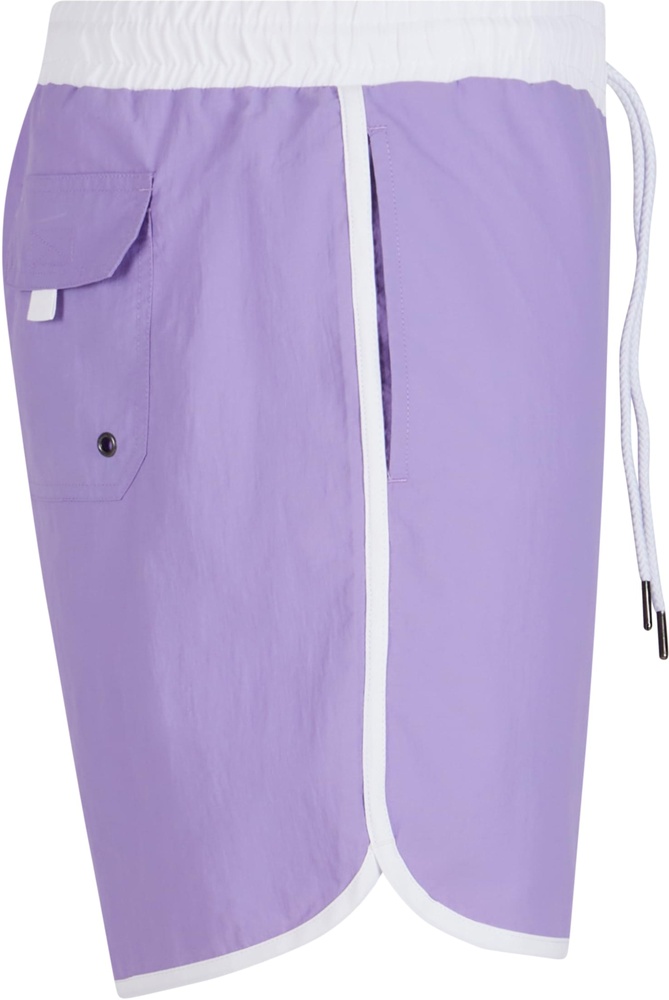UrbanClassicsRetroSwimshortsTB2050LavenderWhite-3XL