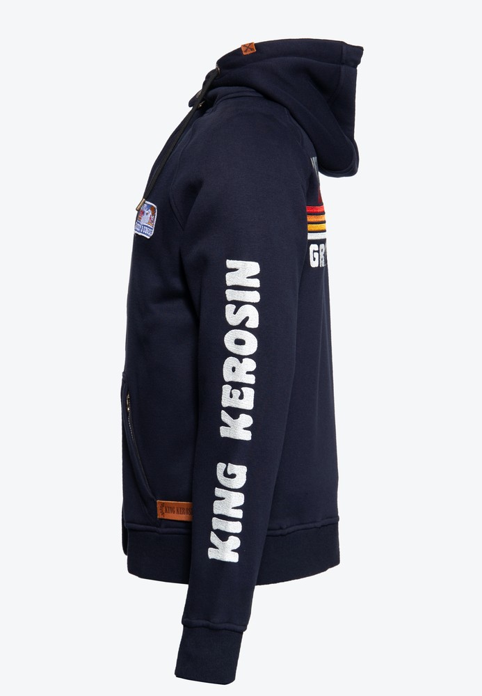 KingKerosinOutdoorSweatjackeKKI110010Navy