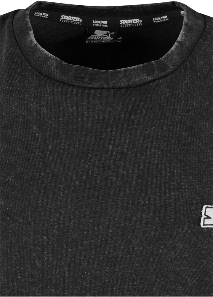 StarterBlackLabelT-ShirtStarterEssentialOversizeAcidTeeST401BlackAcidWashed-L