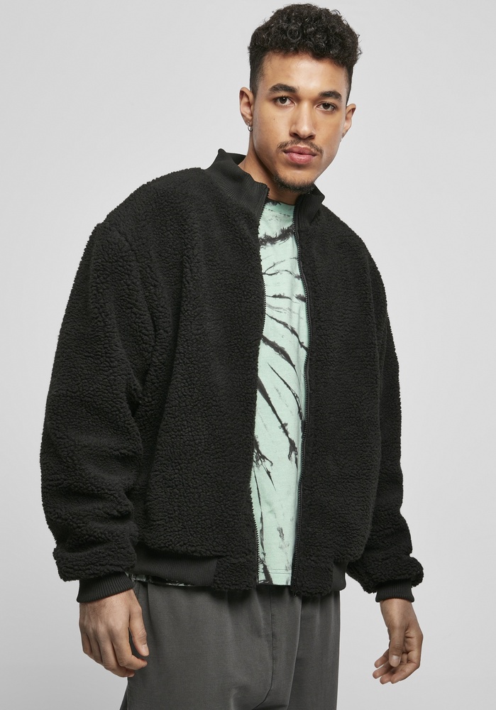 UrbanClassicsJackeBoxySherpaJacketBlack