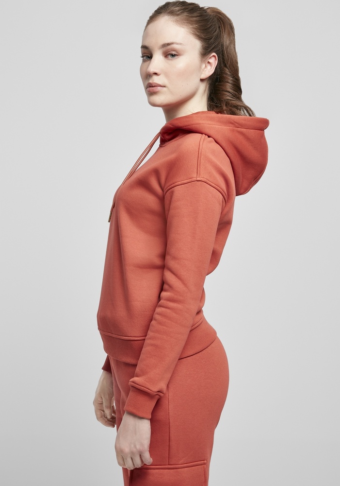 UrbanClassicsDamenHoodieLadiesHoodyRedearth-3XL