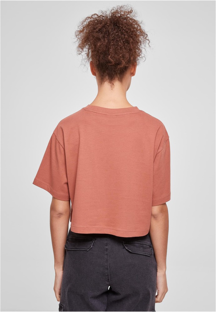 UrbanClassicsDamenT-ShirtLadiesShortOversizedTeeTerracotta-3XL