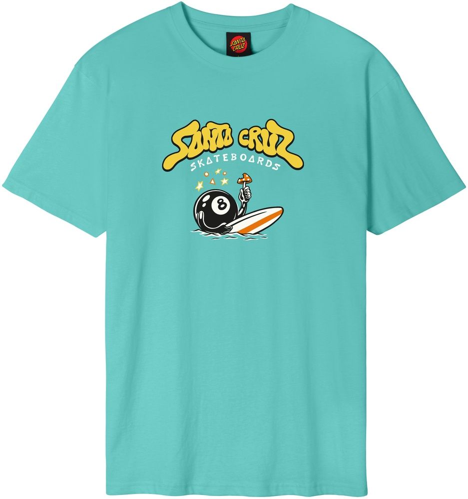 SantaCruzWinkowskiSurfFrontT-ShirtSCM-T3218PoolBlue-XS