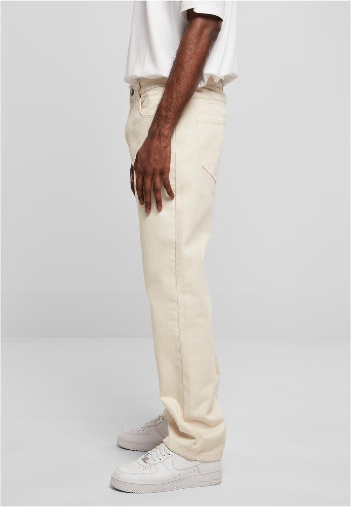 UrbanClassicsHoseColoredLooseFitJeansWhitesand-28