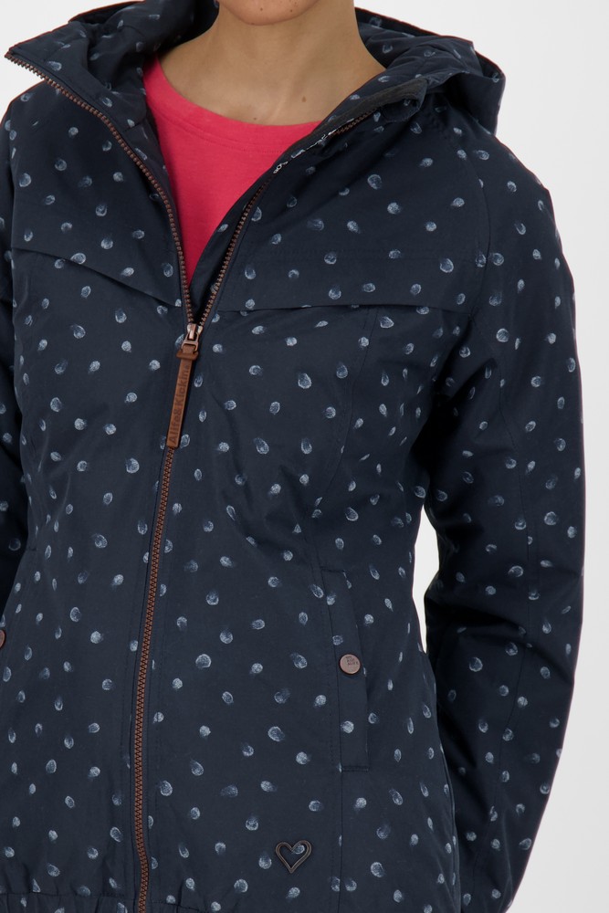 AlifeKickinDamenJackeBlackMambaAKBJacketMarine