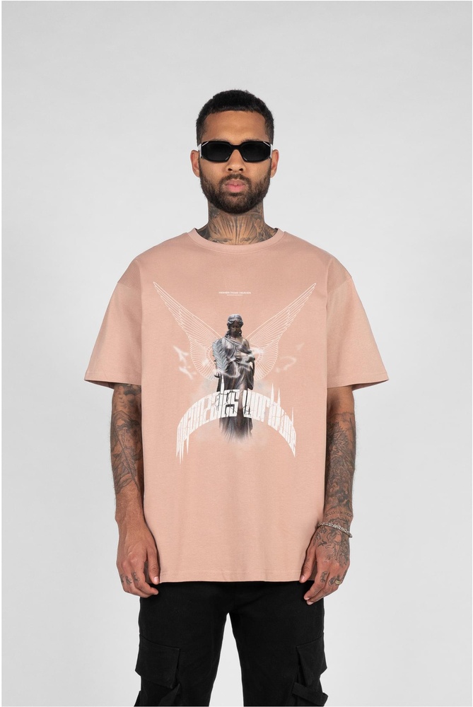 MJGONZALEST-ShirtHigherThanHeavenV1WithHeavyOversizeTeeMJG11593Amber-3XL
