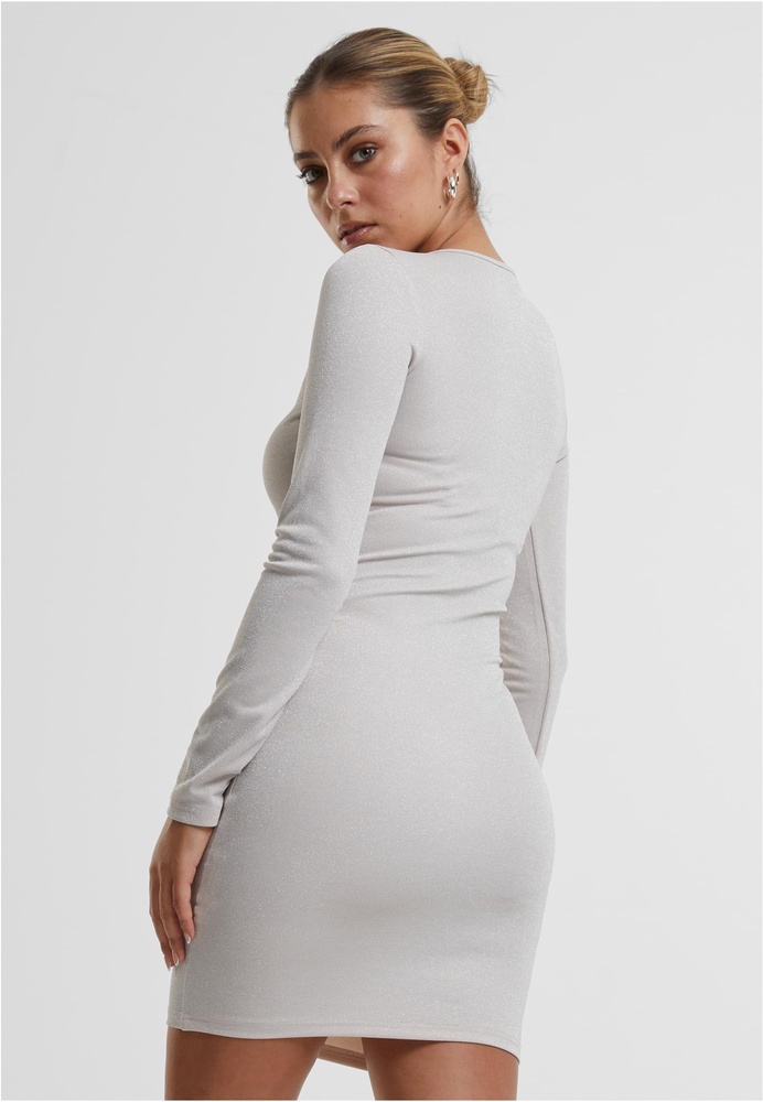UrbanClassicsDamenLadiesGlitterLongsleeveDressTB6995