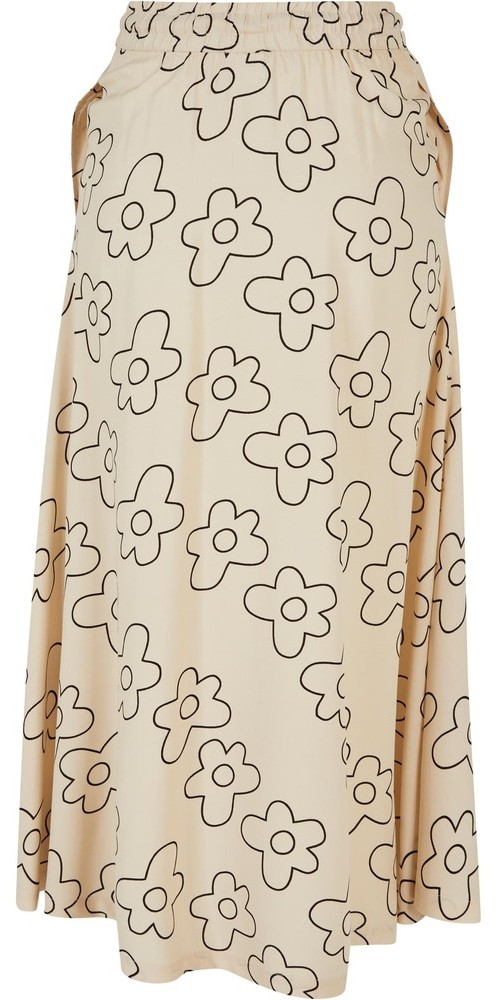 UrbanClassicsDamenLadiesViscoseMidiSkirt