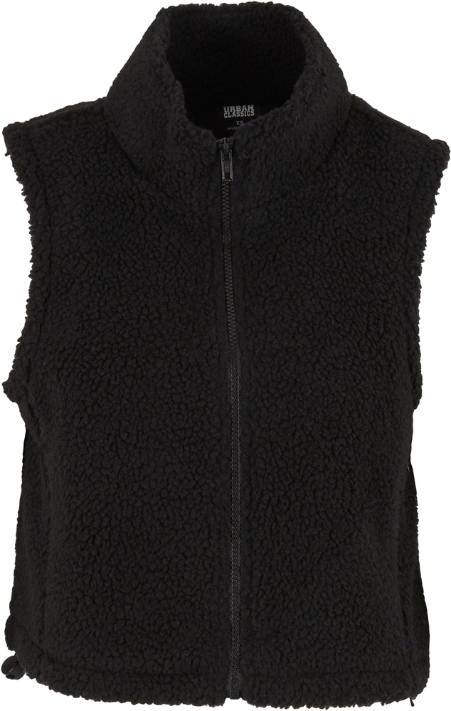UrbanClassicsDamenLadiesShortSherpaVestTB7087