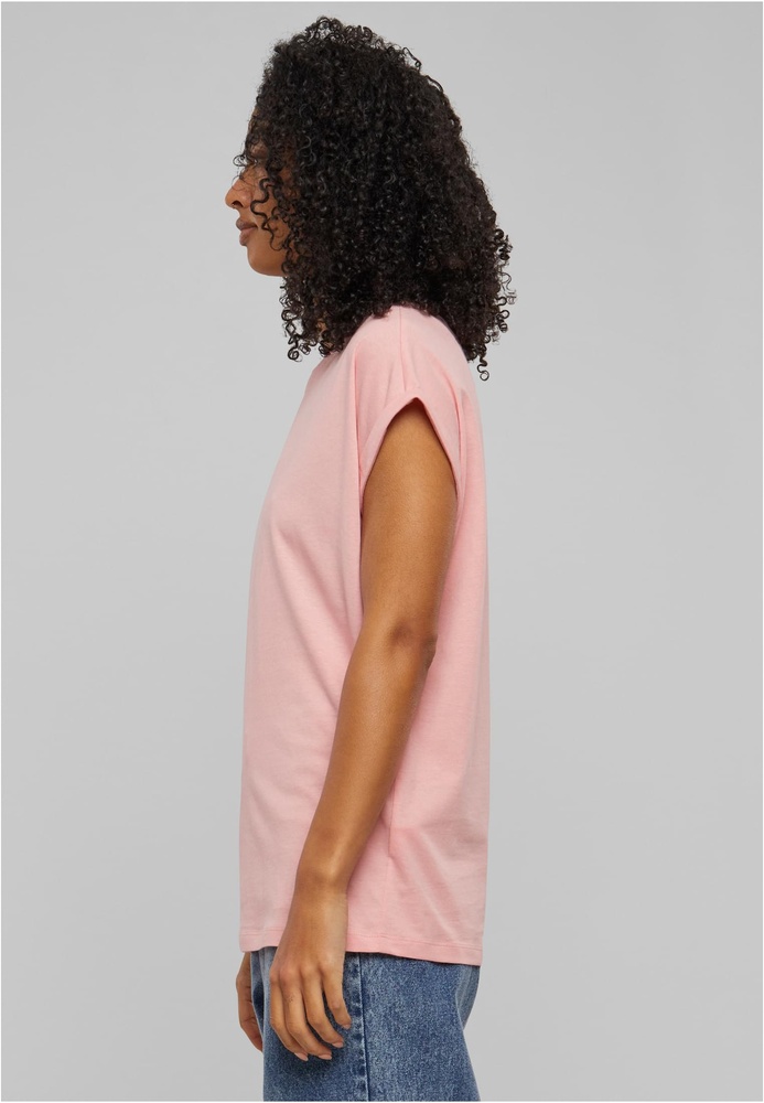 UrbanClassicsDamenT-ShirtLadiesExtendedShoulderTeeTB771Lemonadepink-3XL