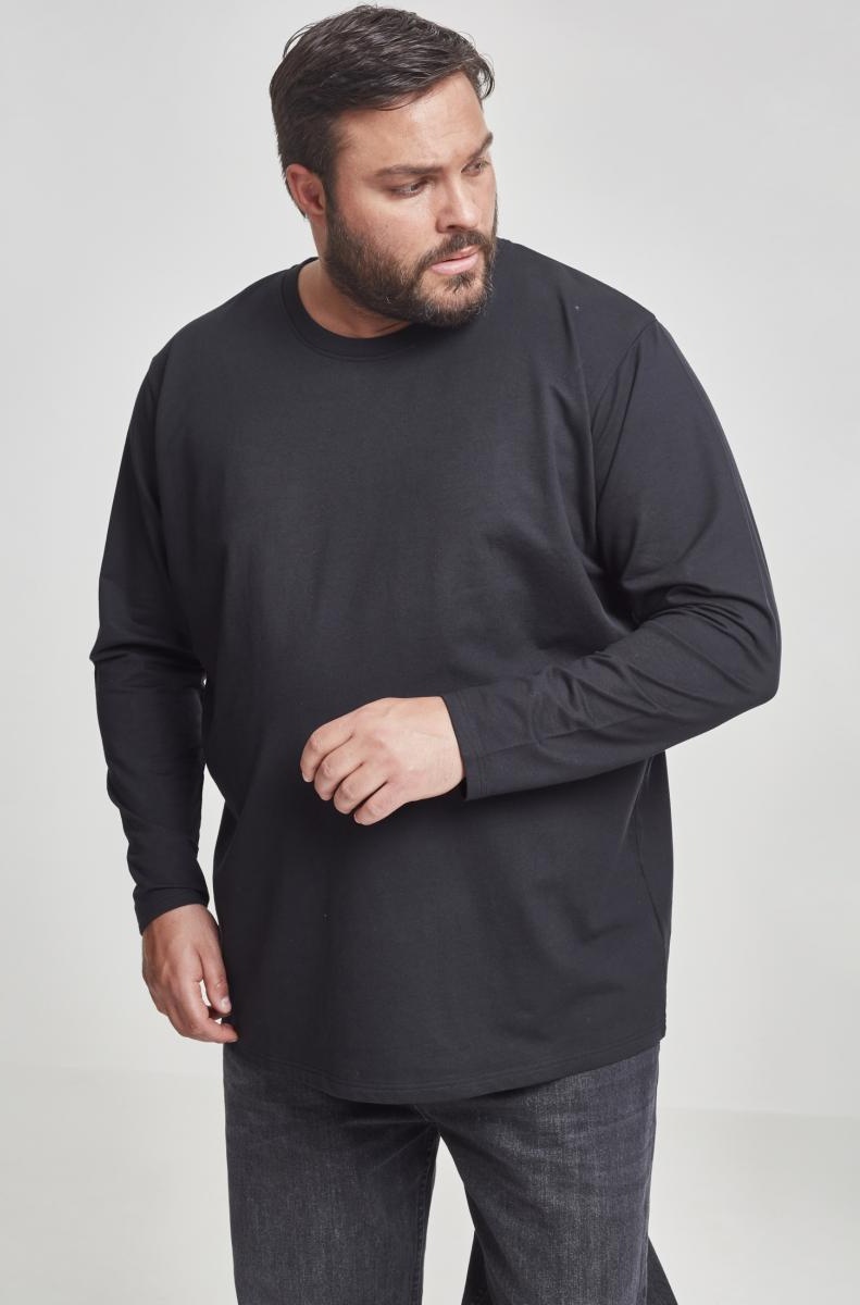 UrbanClassicsLongsleeveStretchTerryLongsleeveBlack