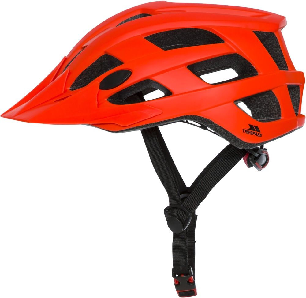 TrespassFahrradhelmeZprokitAdultsCycleHelmetNeonRed-M