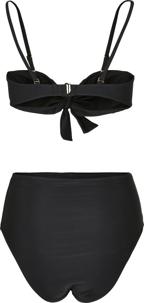 UrbanClassicsDamenBikiniLadiesHighWaistBalconyBikiniBlack