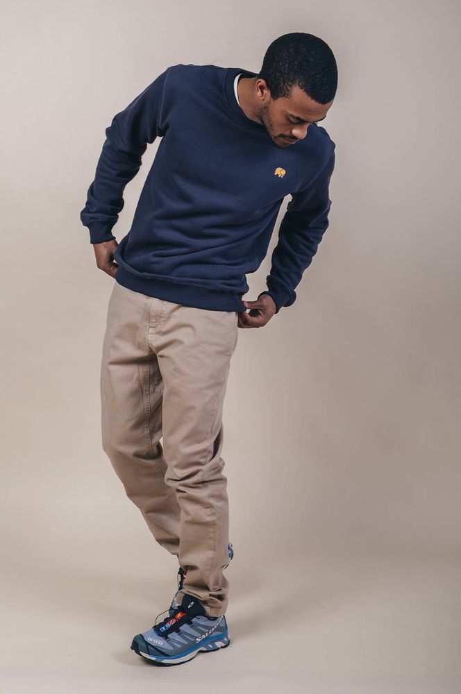 TrendsplantSweaterOrganicEssentialSweaterTrendsplantBlueBlue-XS